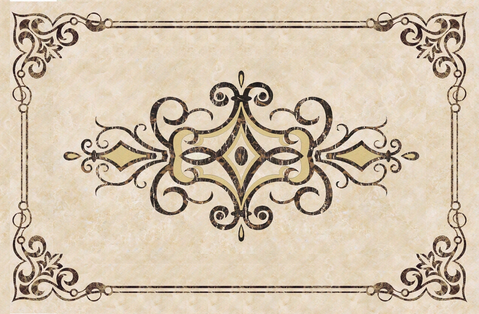 欧式黄色石材拼花贴图下载【ID:1147864439】