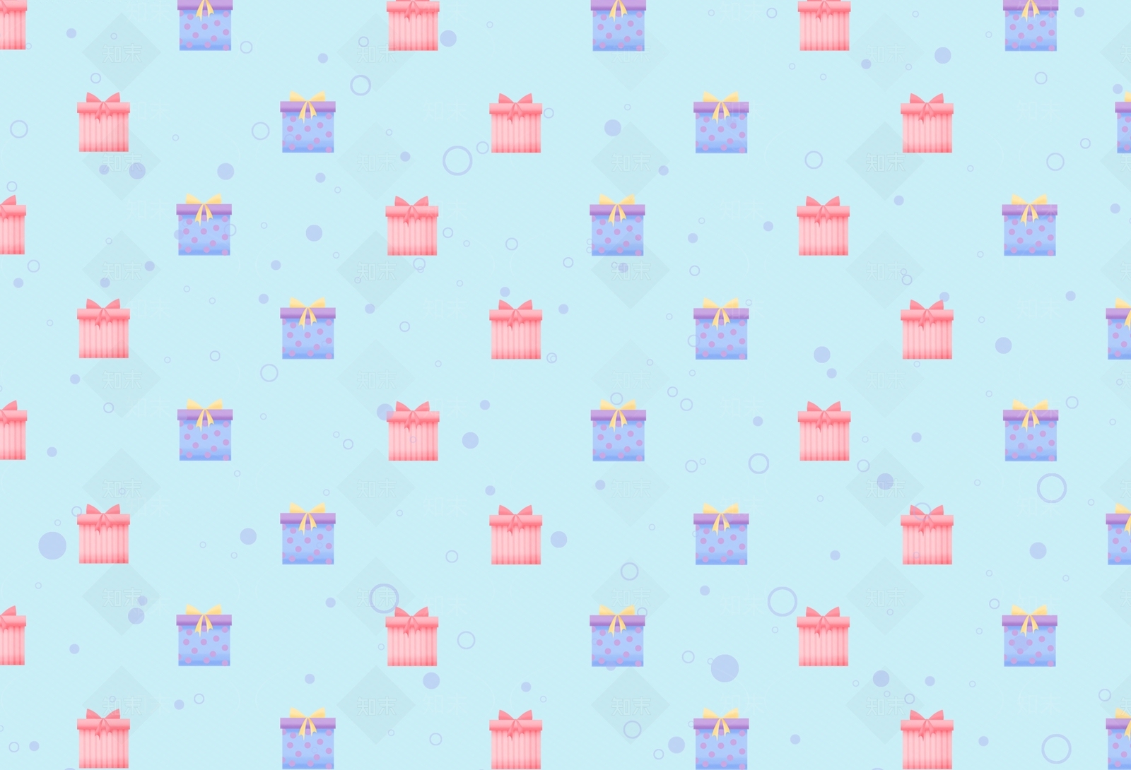 无缝蓝色底纹礼物盒子壁纸贴图下载【ID:1147880159】