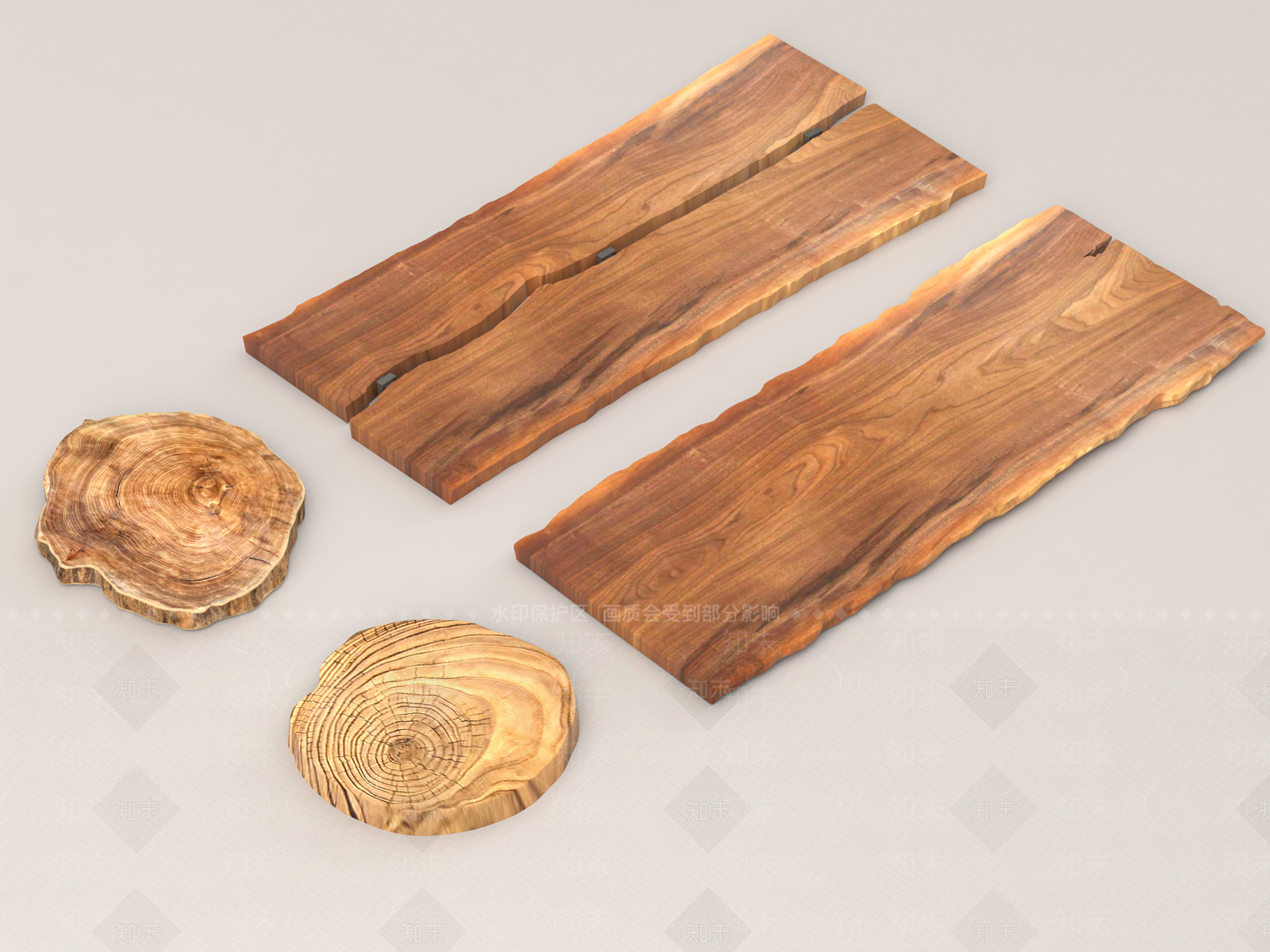 现代树桩3D模型下载【ID:1147882233】