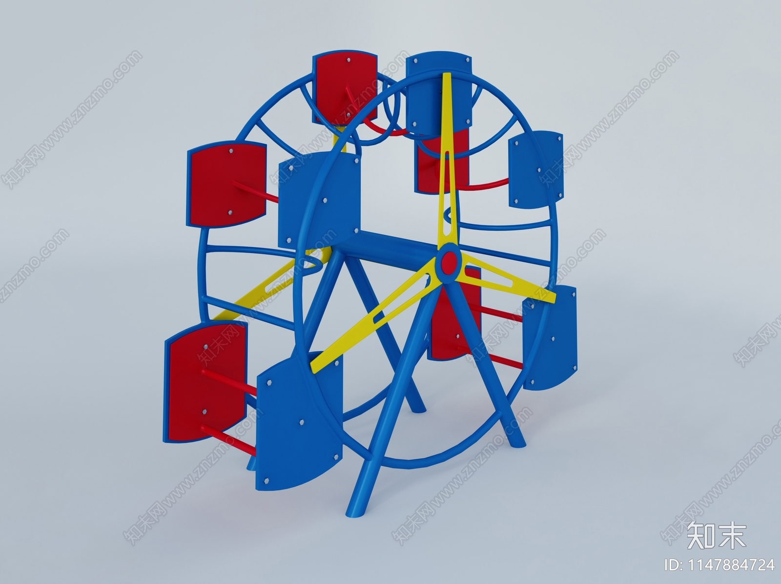 儿童器材3D模型下载【ID:1147884724】