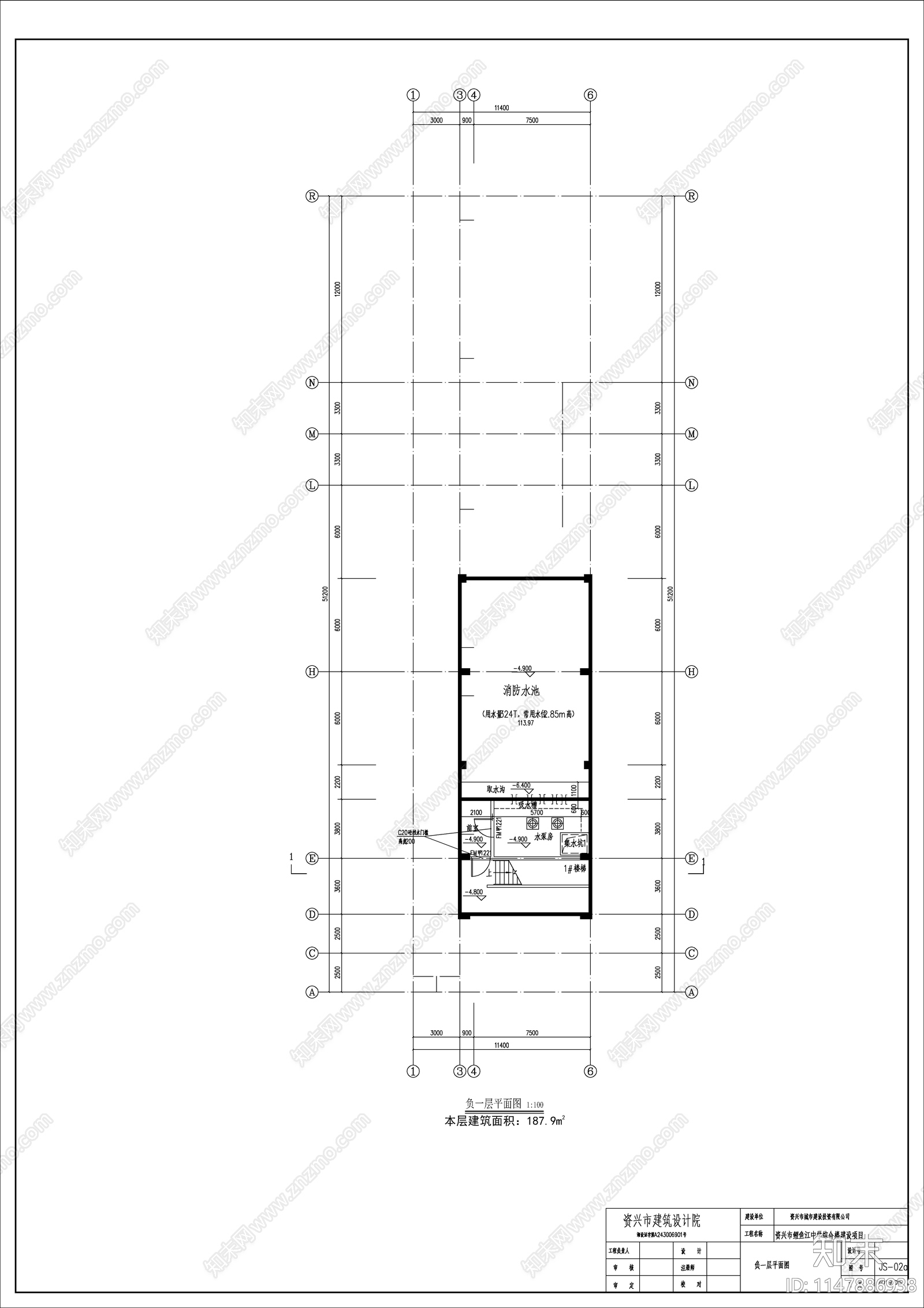 简约cad施工图下载【ID:1147886938】