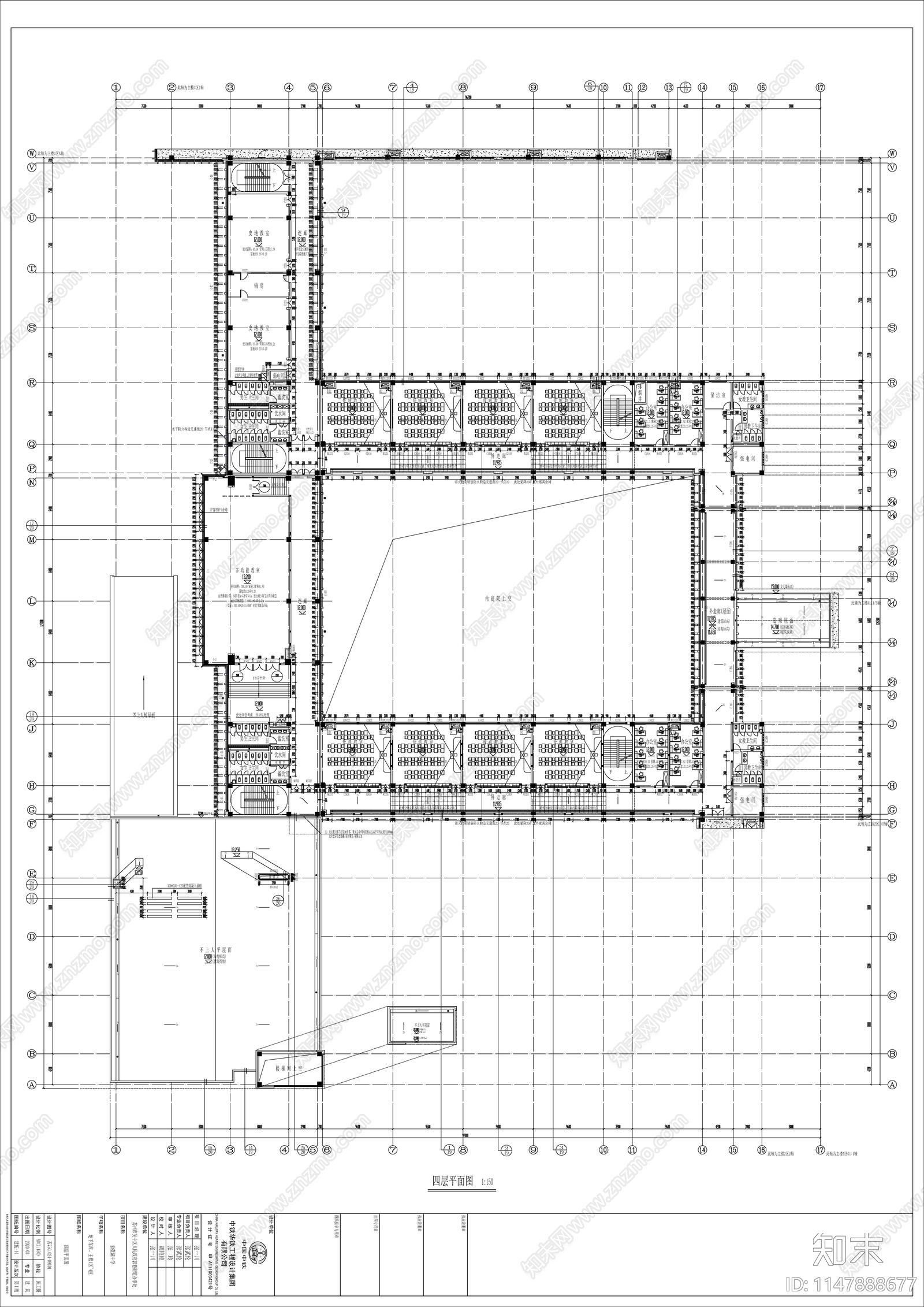 现代cad施工图下载【ID:1147888677】