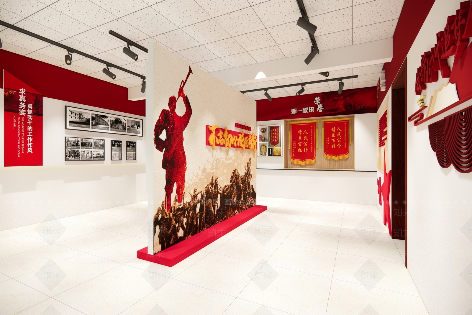 现代展馆SU模型下载【ID:1147913805】