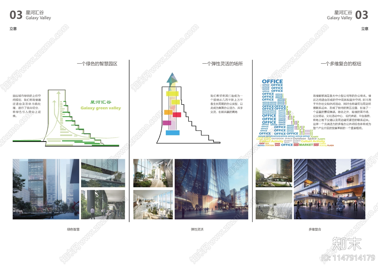 深圳福记花园式产业园总部建筑方案文本下载【ID:1147914179】