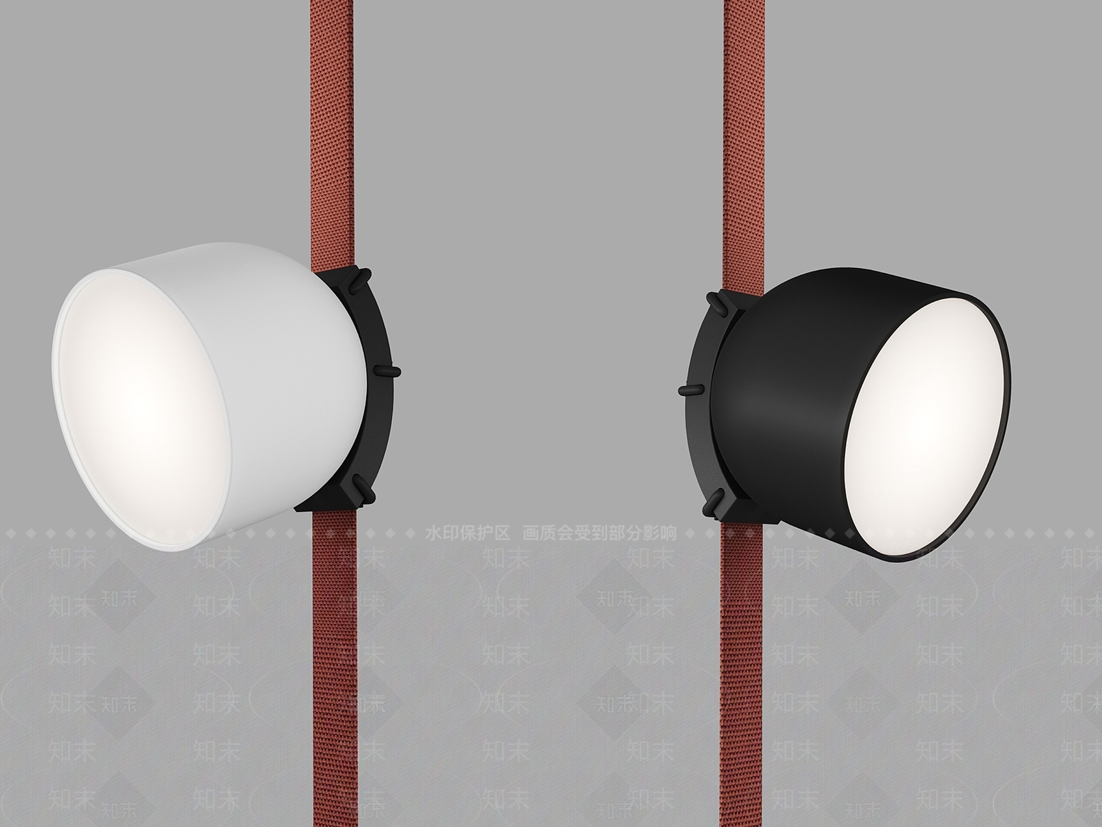 北欧筒灯射灯3D模型下载【ID:1147940741】