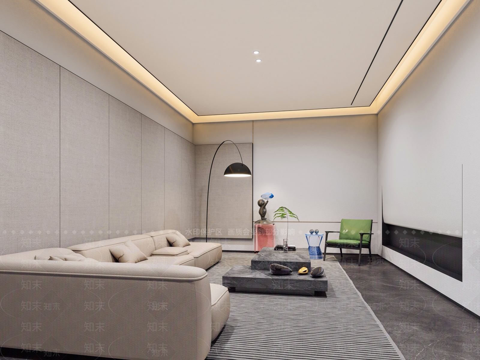 现代vip休息区SU模型下载【ID:1147944167】