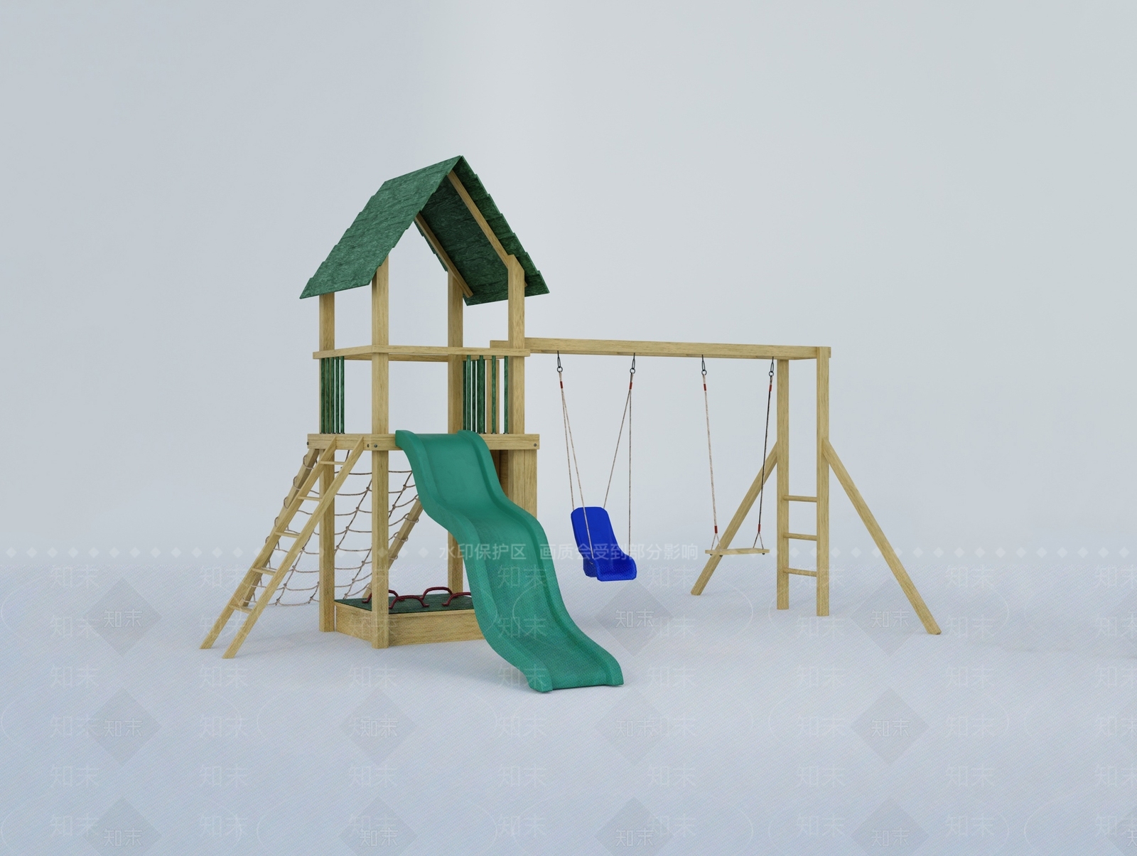 儿童器材3D模型下载【ID:1147954329】