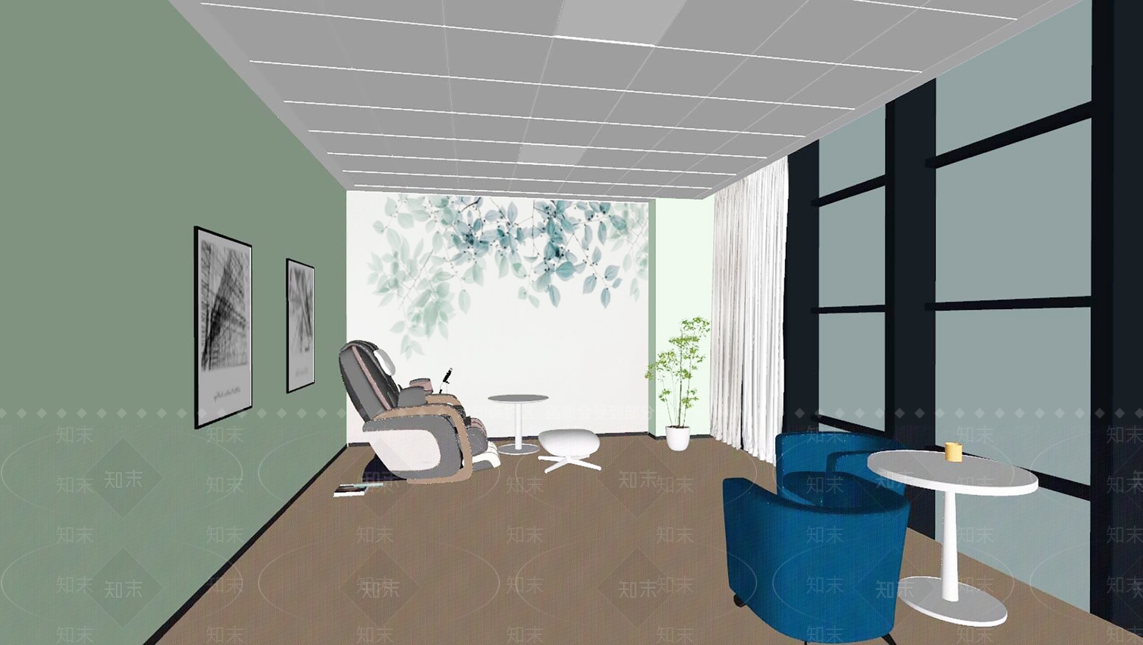 学校教室SU模型下载【ID:1164612995】