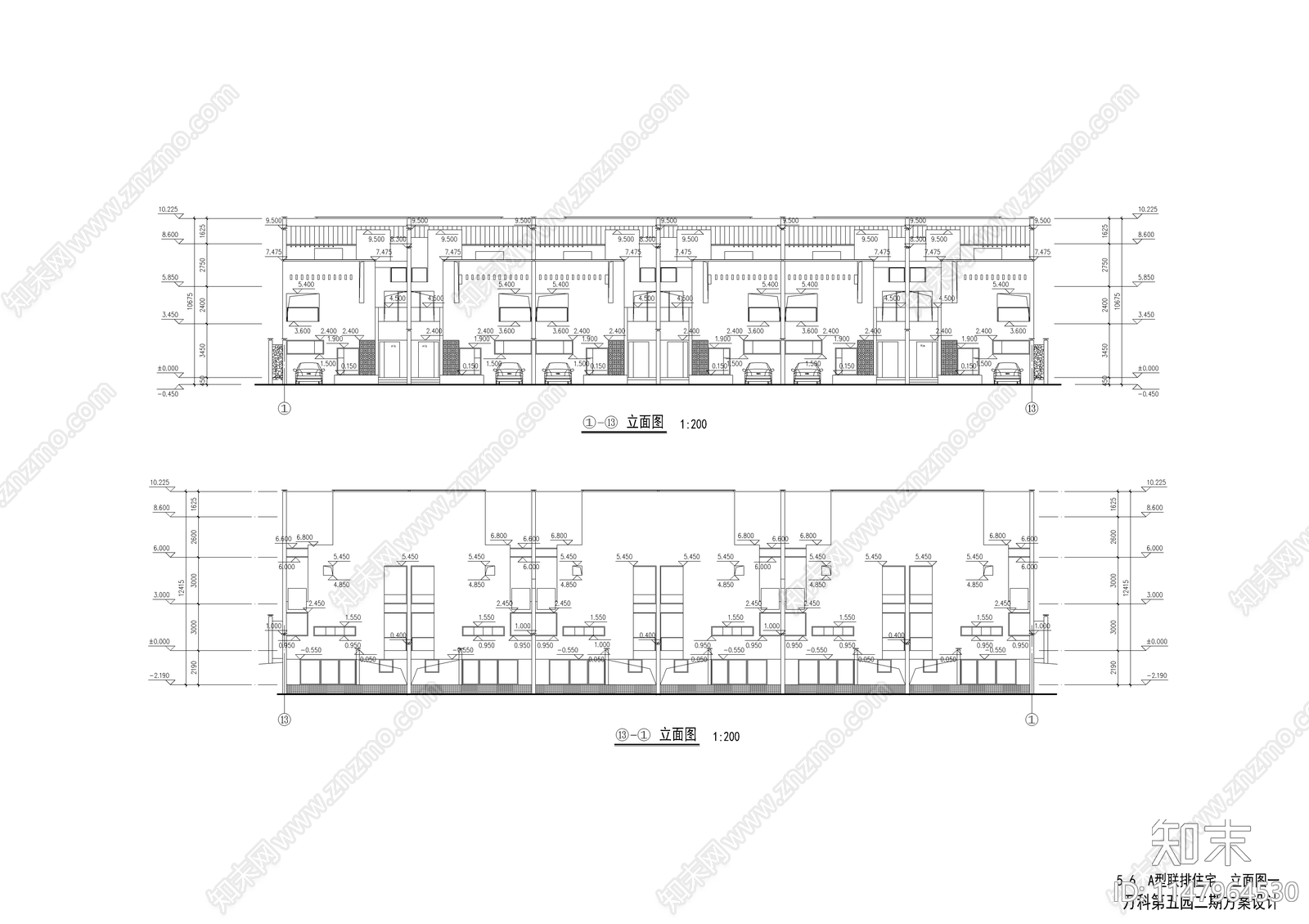 某住宅楼设计图纸cad施工图下载【ID:1147964530】