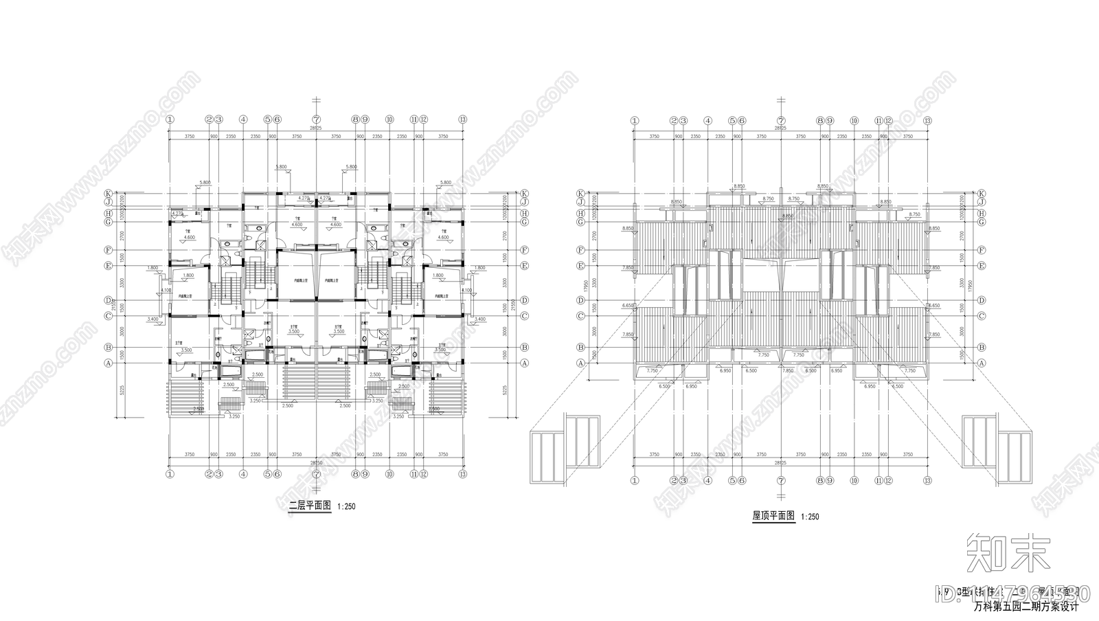 某住宅楼设计图纸cad施工图下载【ID:1147964530】