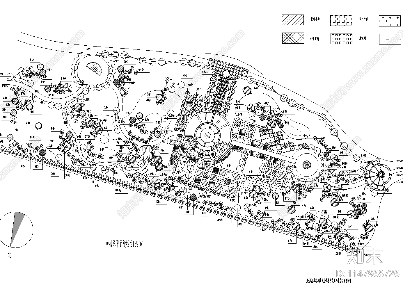 350套公园广场景观设计施工图施工图下载【ID:1147968726】