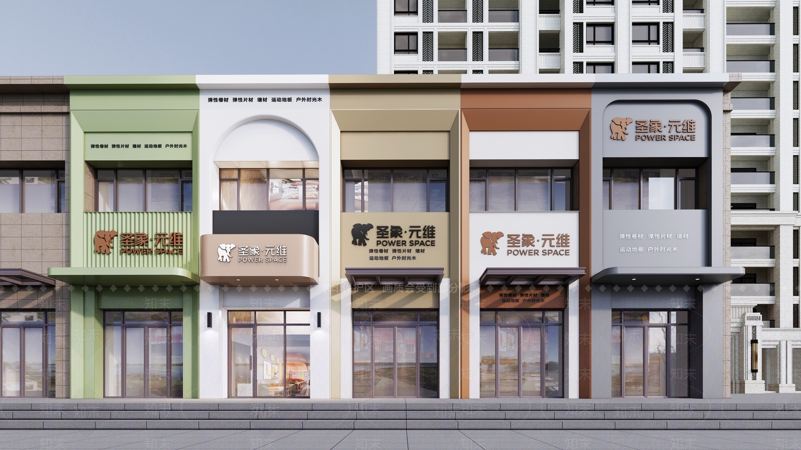 门头SU模型精品下载_SketchUp模型_知末网