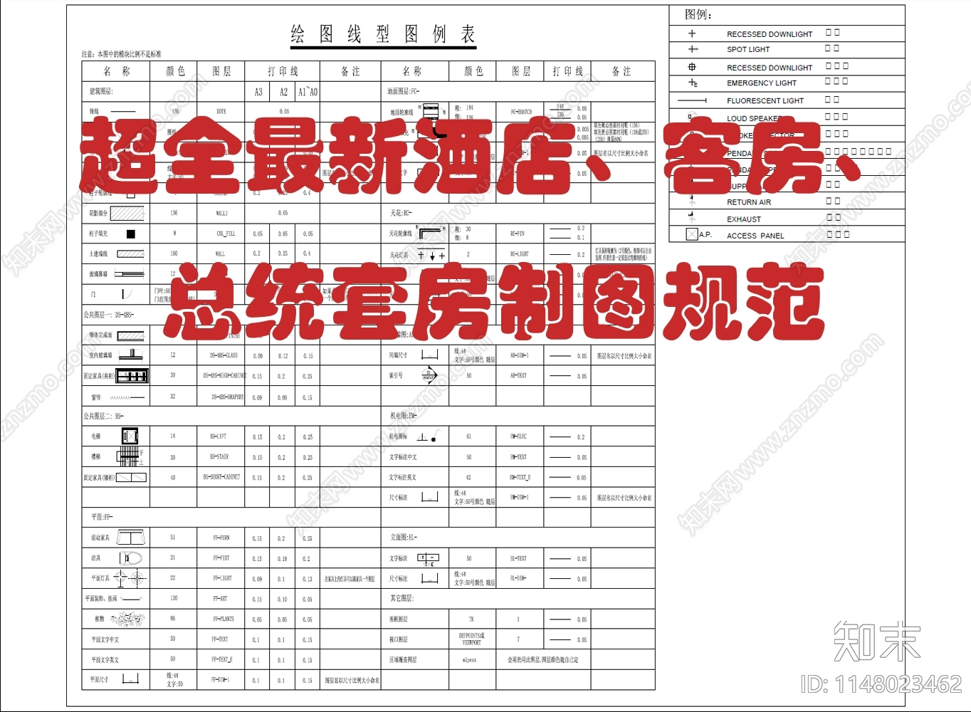 超全客房总统套房室内cad施工图下载【ID:1148023462】