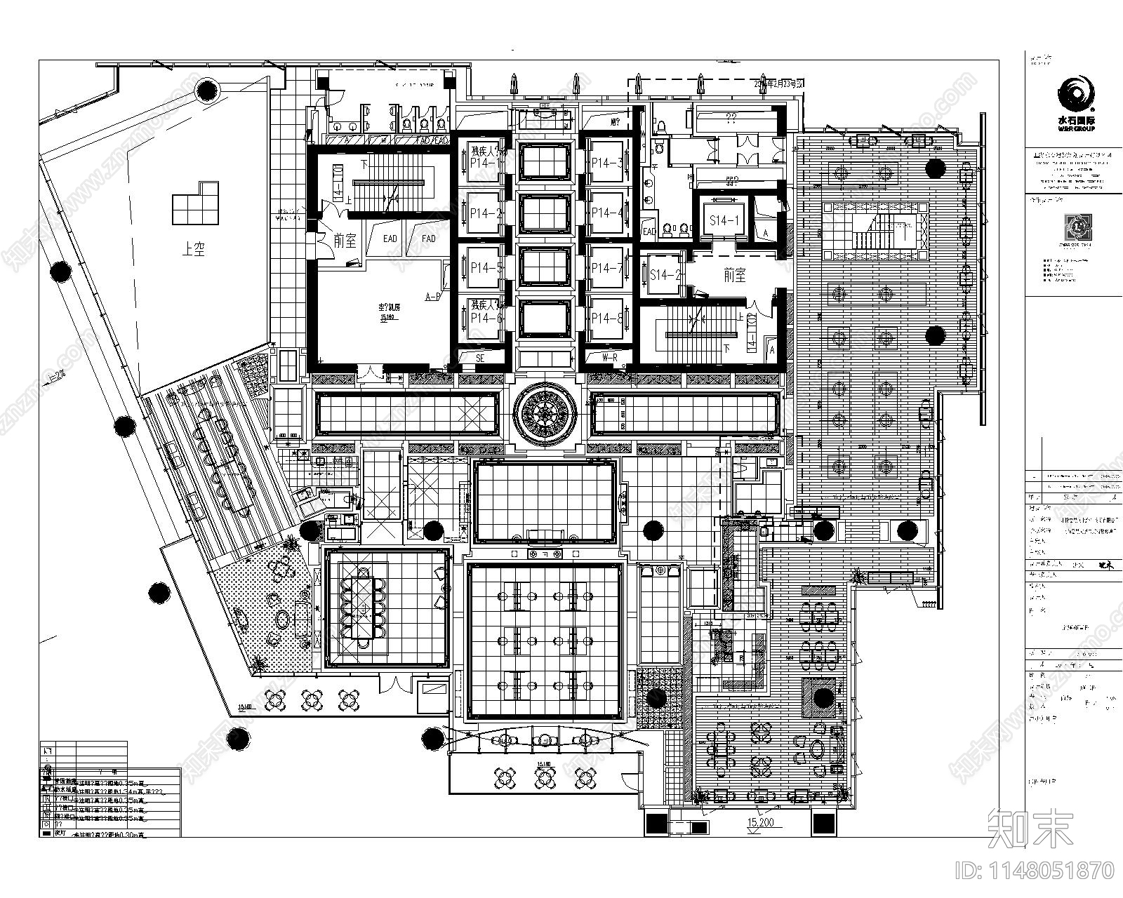 15套书店图书馆cad施工图下载【ID:1148051870】