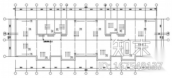 呼和浩特某十六层住宅楼毕业建筑设计cad施工图下载【ID:167548137】