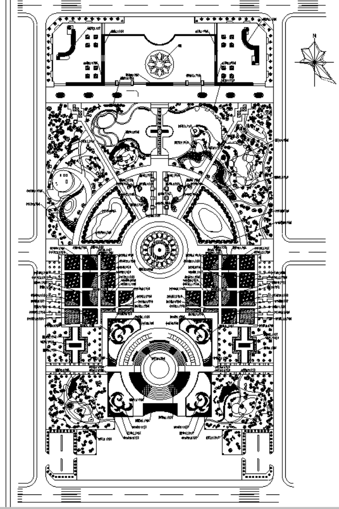 园林各类绿地景观设计CAD平面图346套（赠送CAD素材图...cad施工图下载【ID:160686196】