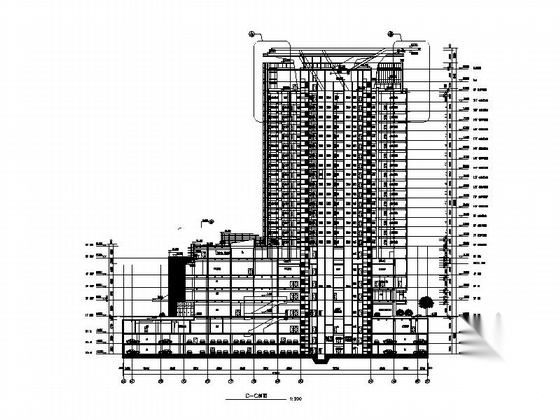 [江苏]现代风格商业综合体建筑施工图（含方案文本）cad施工图下载【ID:166204192】