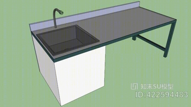 实验室水龙头和多抽头与集成SU模型下载【ID:422594483】