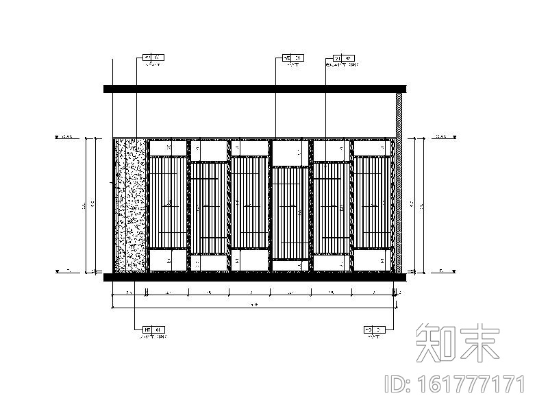 全套办公室设计施工图cad施工图下载【ID:161777171】