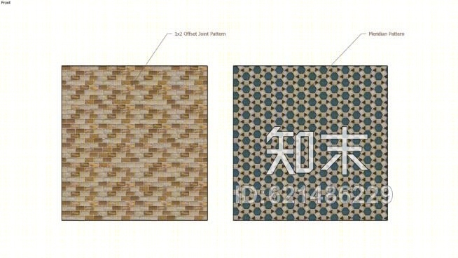 tessera®马赛克模式SU模型下载【ID:621486229】