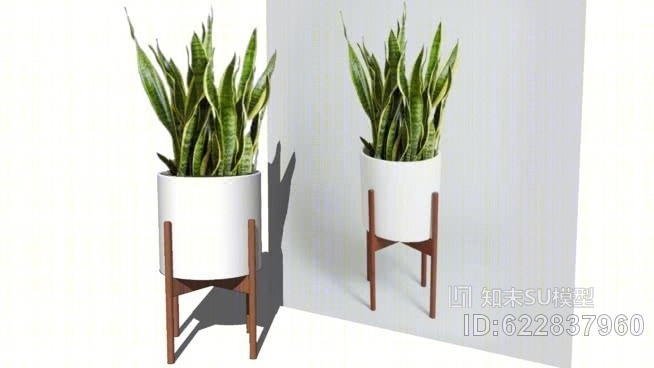 花盆02SU模型下载【ID:622837960】