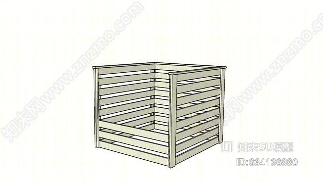 堆肥箱SU模型下载【ID:634136880】