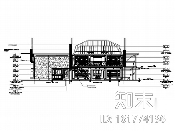 [上海]外滩首家顶级超五星级酒店室内装修图（含实景）cad施工图下载【ID:161774136】