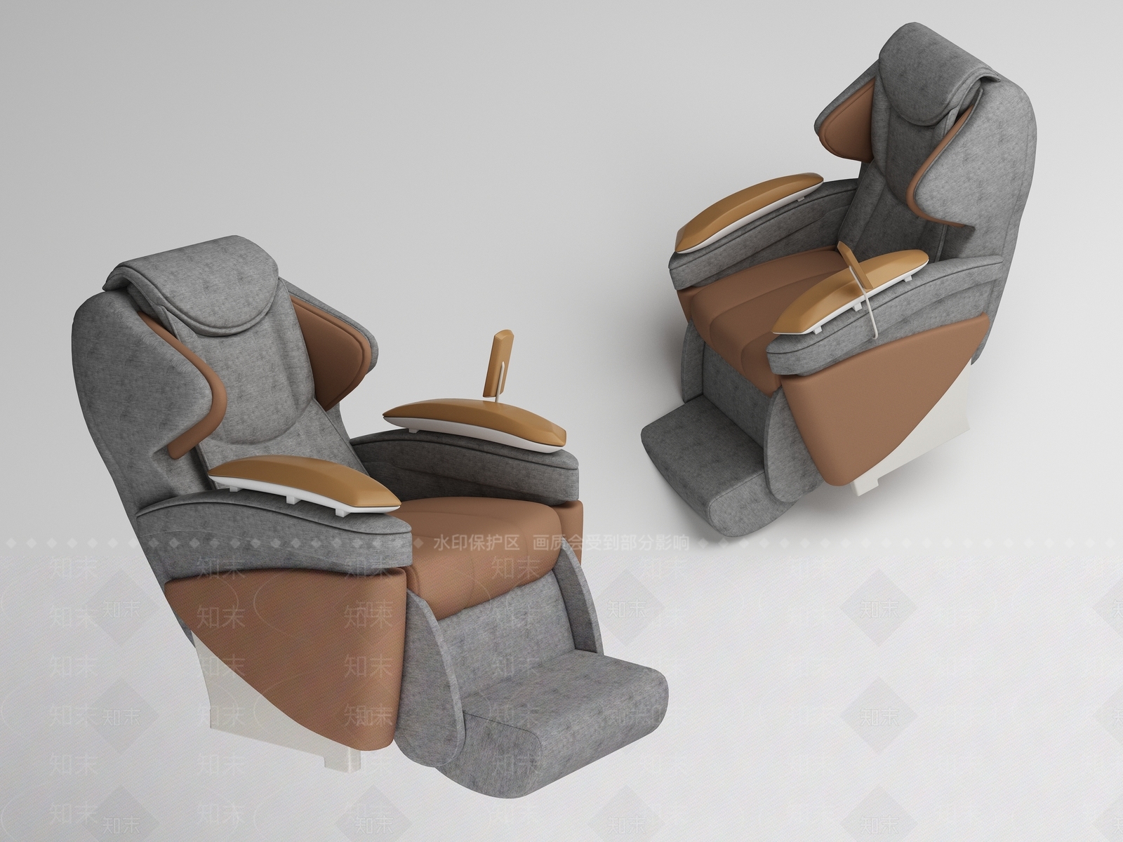现代按摩椅3D模型下载【ID:1148087732】