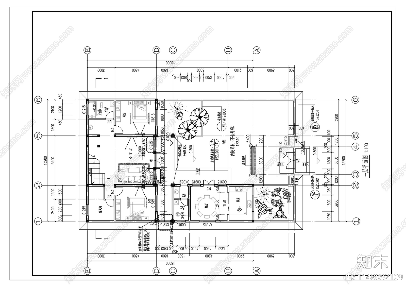 农村自建房施工图下载【ID:1148092109】