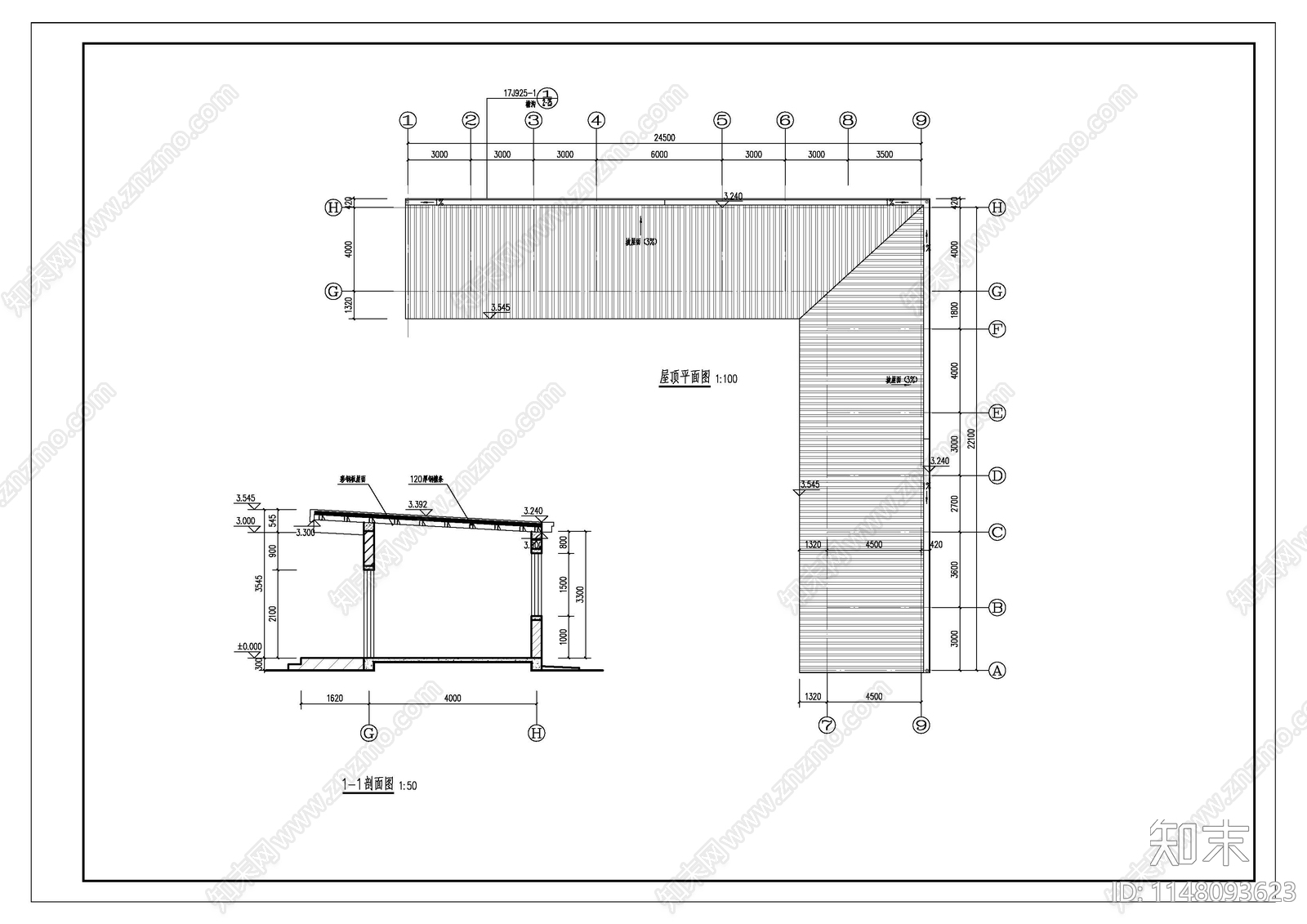 治超站一层小办公用房辅助用房施工图水电建筑结构施工图下载【ID:1148093623】