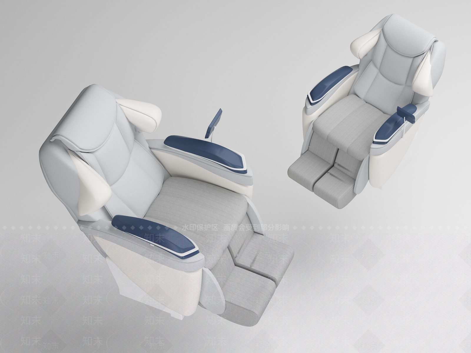 现代按摩椅3D模型下载【ID:1148097260】