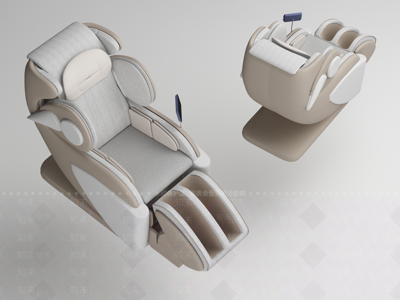 现代按摩椅3D模型下载【ID:1148099429】