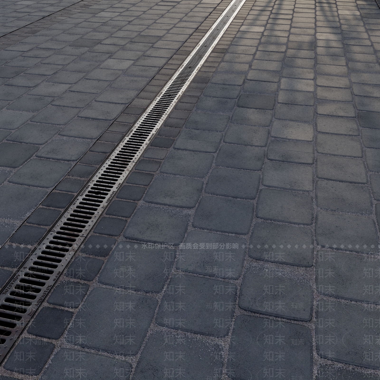 现代路面3D模型下载【ID:1148104814】