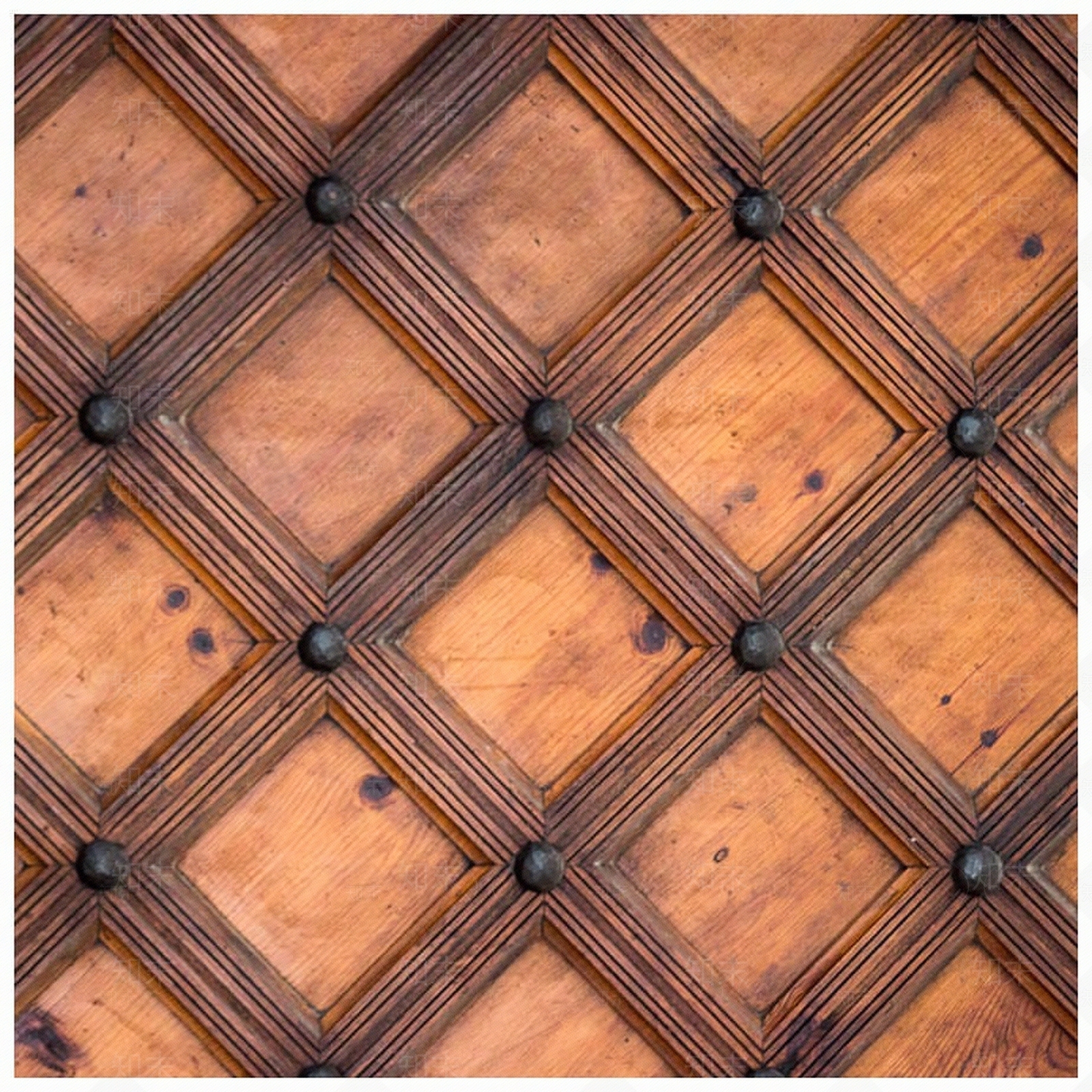 菱形木纹理材质贴图下载【ID:1148117509】