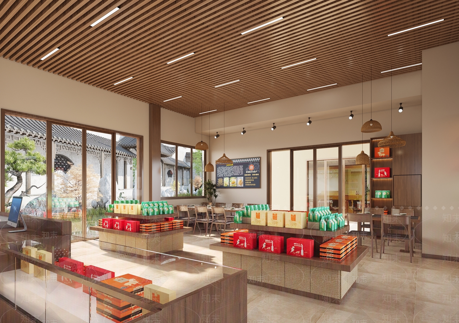 新中式玩具礼品店3D模型下载【ID:1148120827】