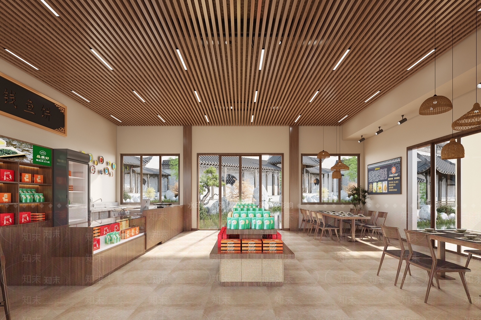 新中式玩具礼品店3D模型下载【ID:1148120827】