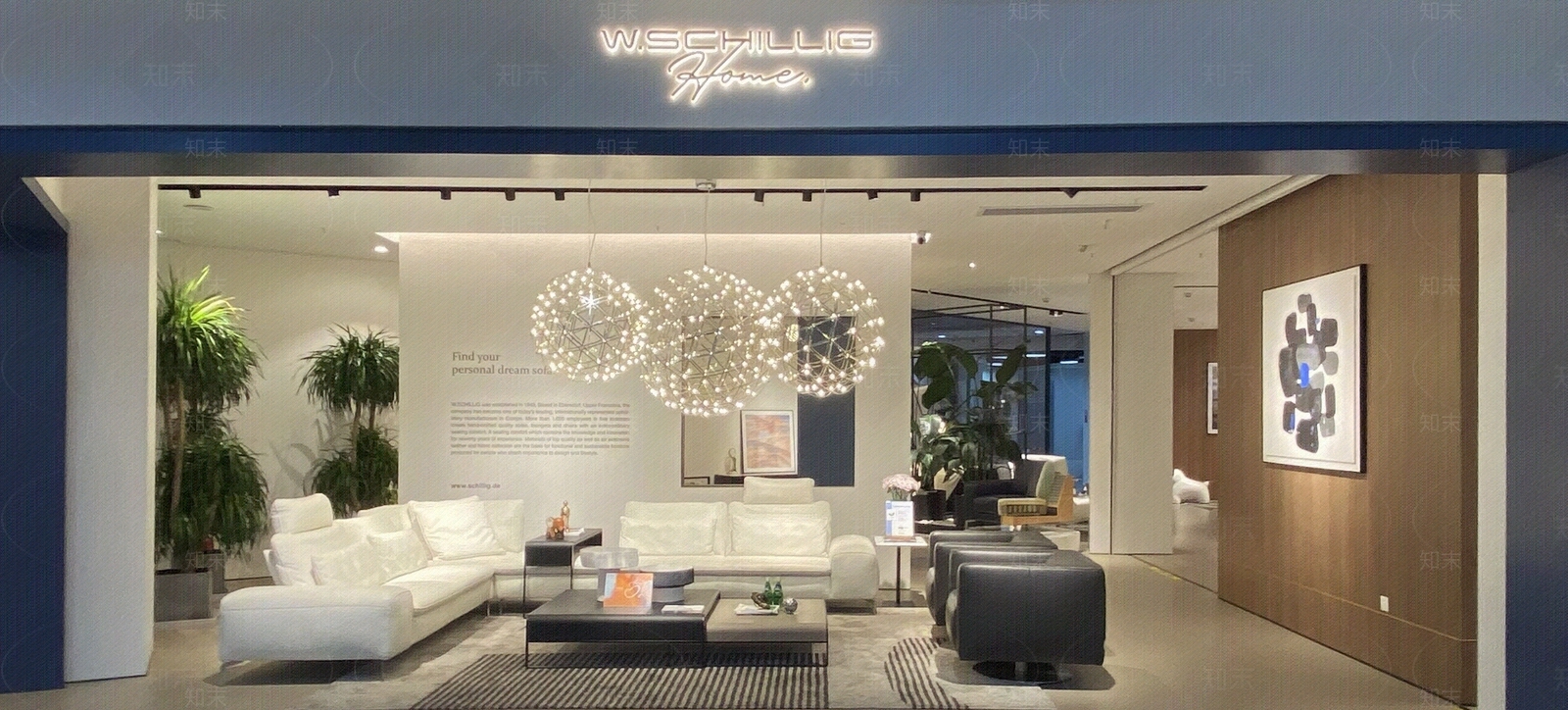 住宅房间客厅玻璃窗夜景贴图下载【ID:1148131923】