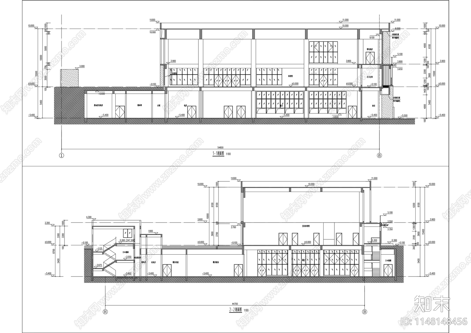 双路小学食堂及体育馆建筑cad施工图下载【ID:1148148456】