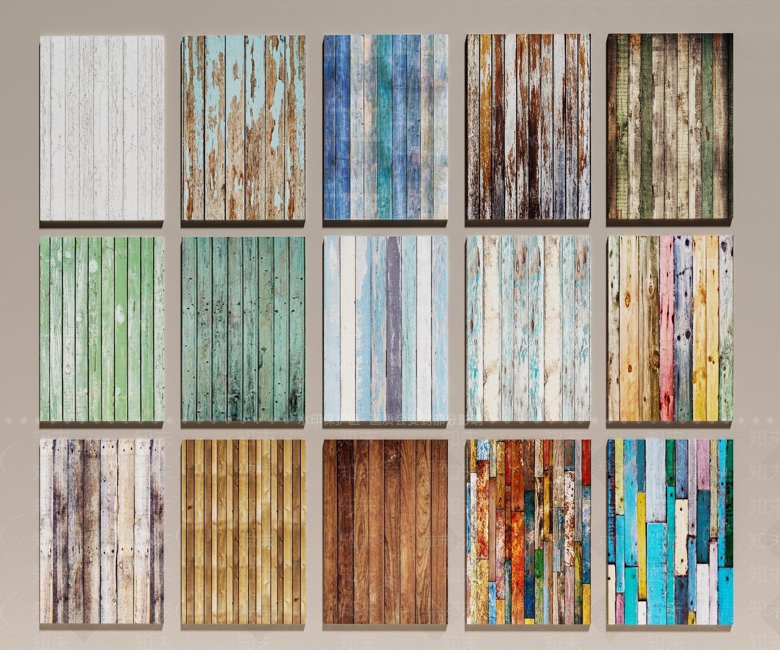 现代防腐木地板SU模型下载【ID:1148157431】