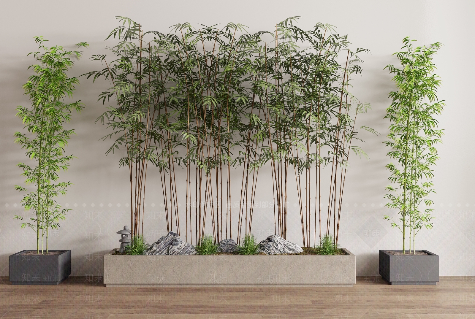 竹子SU模型下载【ID:1148163214】