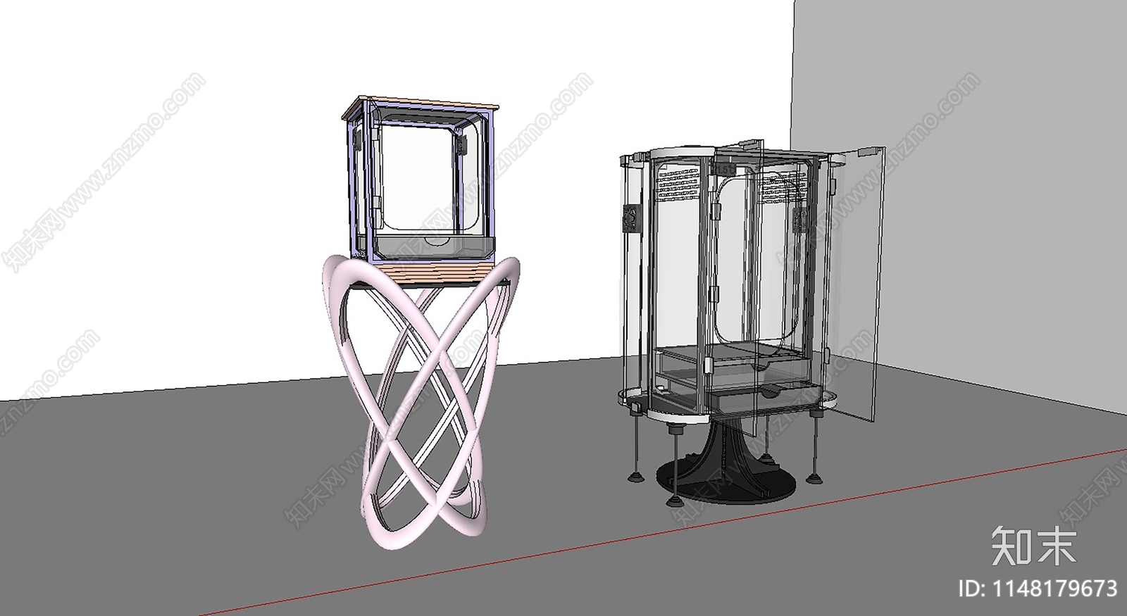 爬宠饲养柜SU模型下载【ID:1148179673】