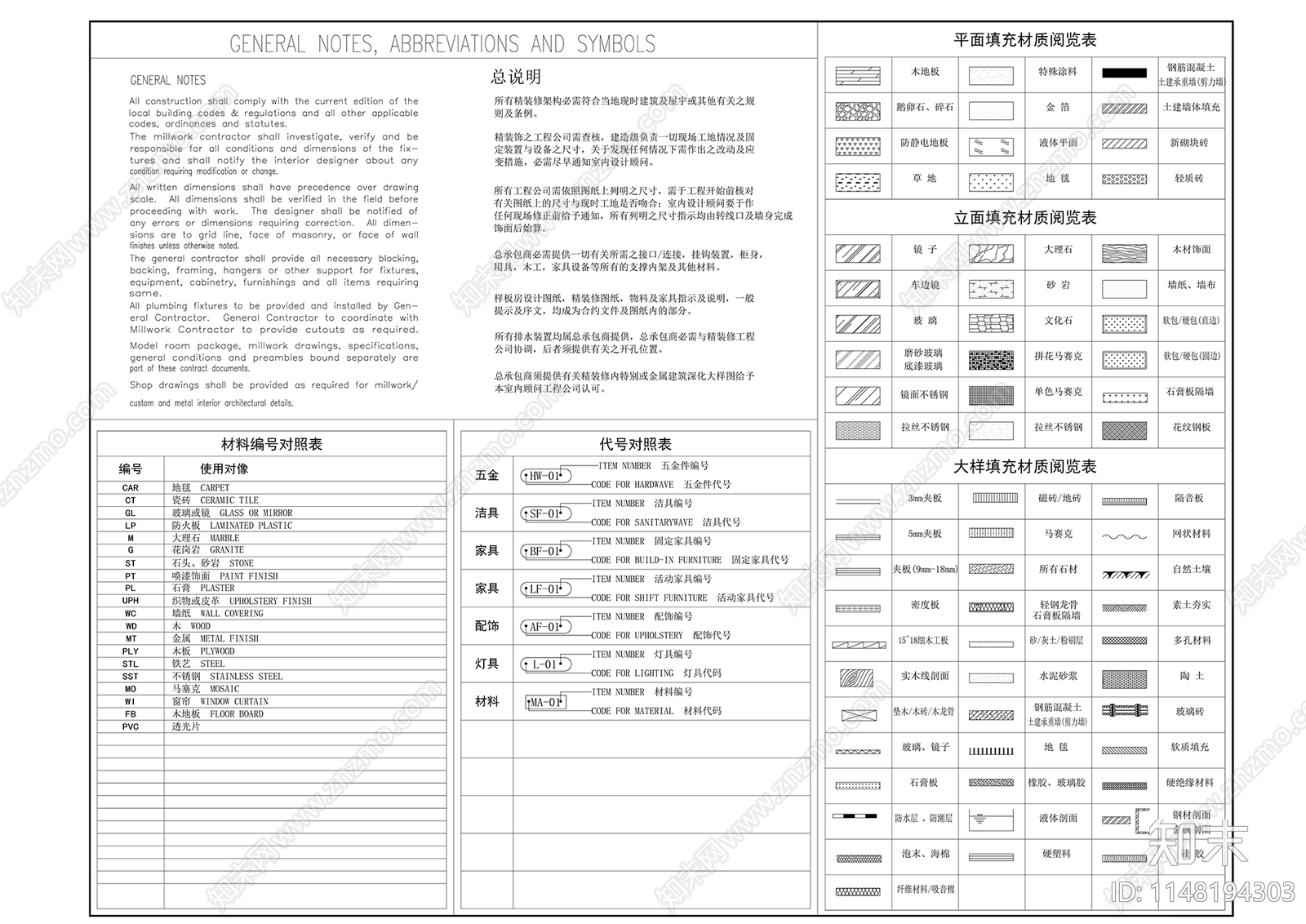 设计公司专用图框规范说明cad施工图下载【ID:1148194303】