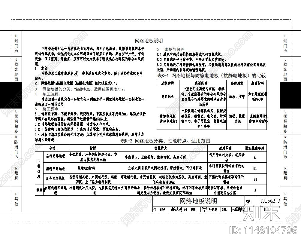 地面详图cad施工图下载【ID:1148194796】