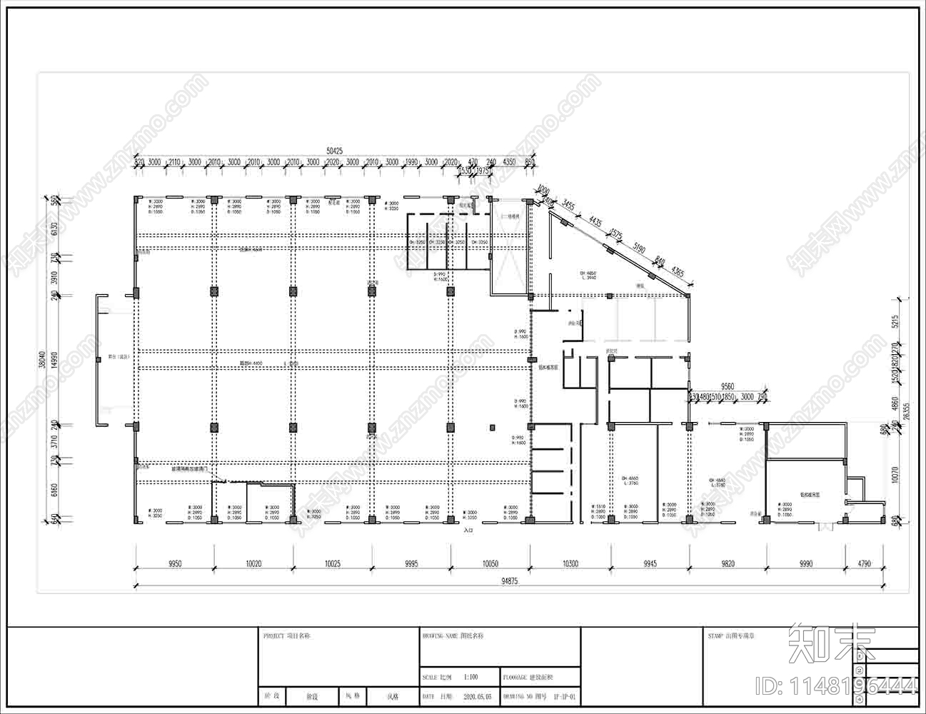 学校食堂室内cad施工图下载【ID:1148196444】