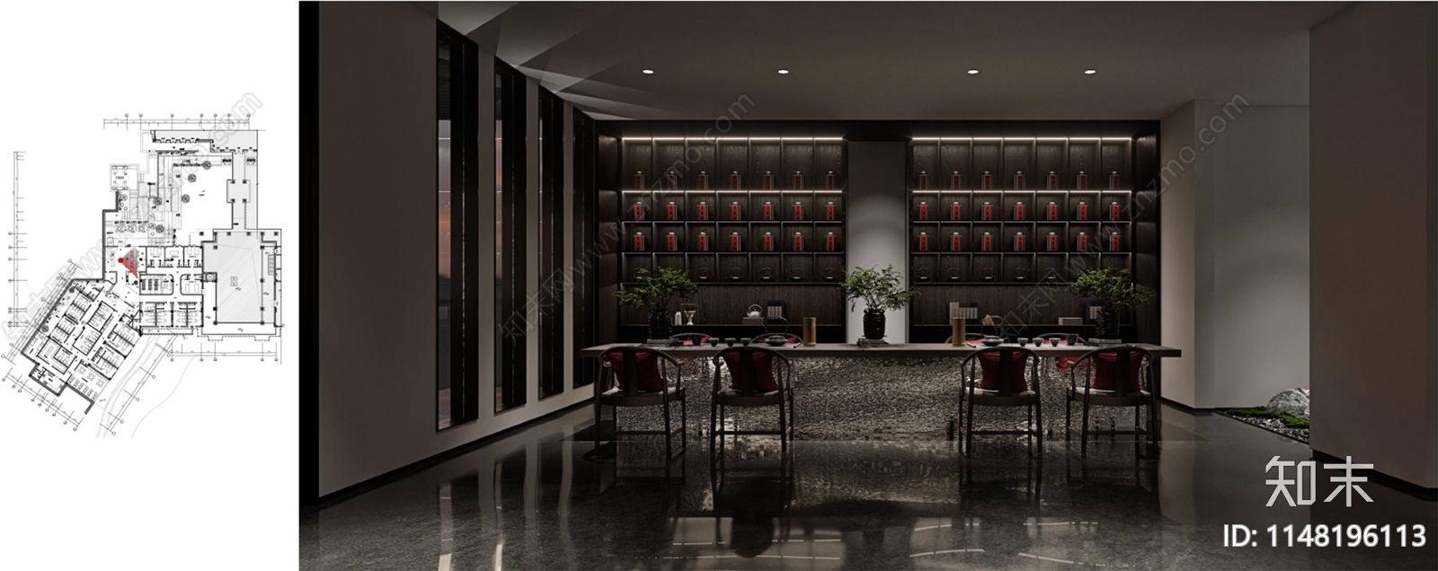spa会所室内cad施工图下载【ID:1148196113】