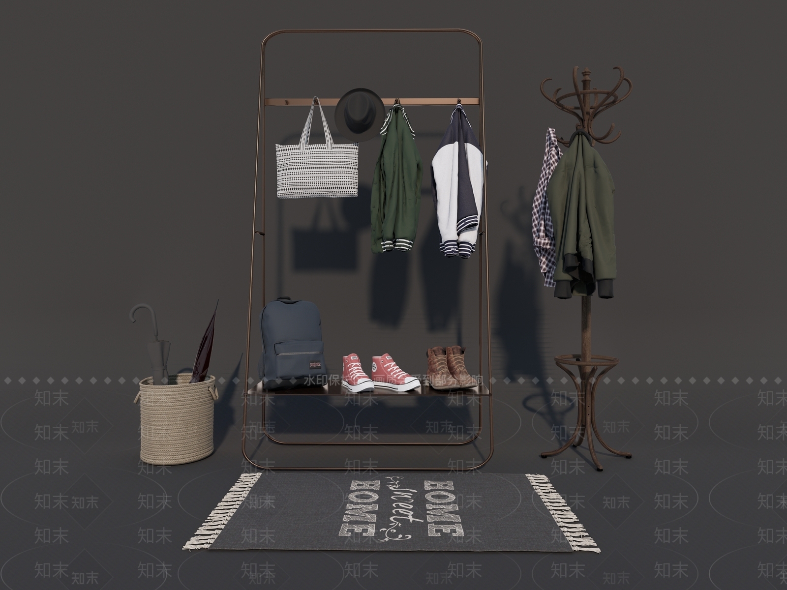 服装SU模型下载【ID:1148201431】