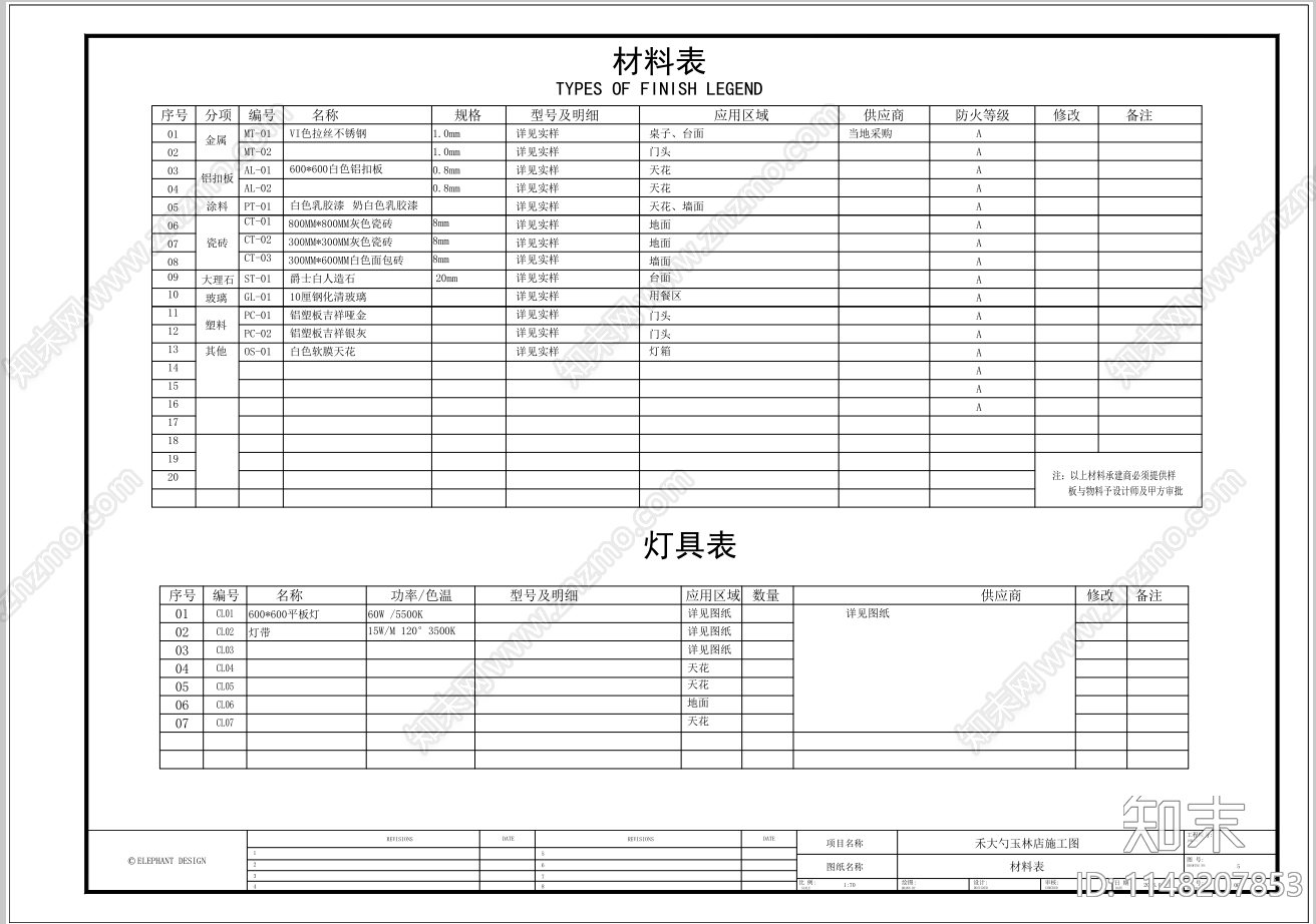 仿小女当家自选快餐施工图下载【ID:1148207853】