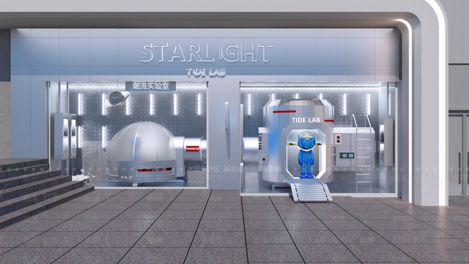 现代科技场景玩具礼品店3D模型下载【ID:1148216084】