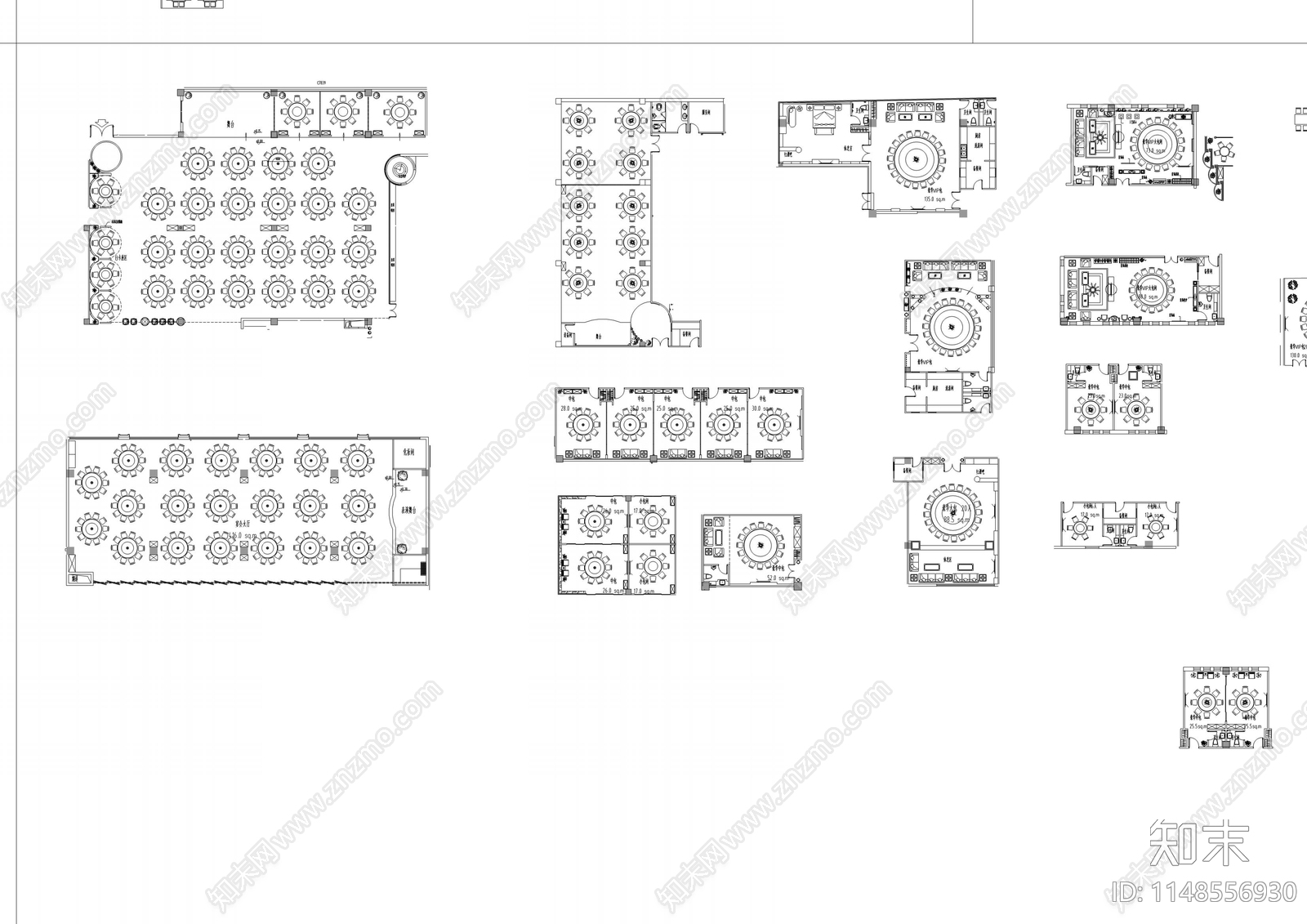 工装综合图库cad施工图下载【ID:1148556930】