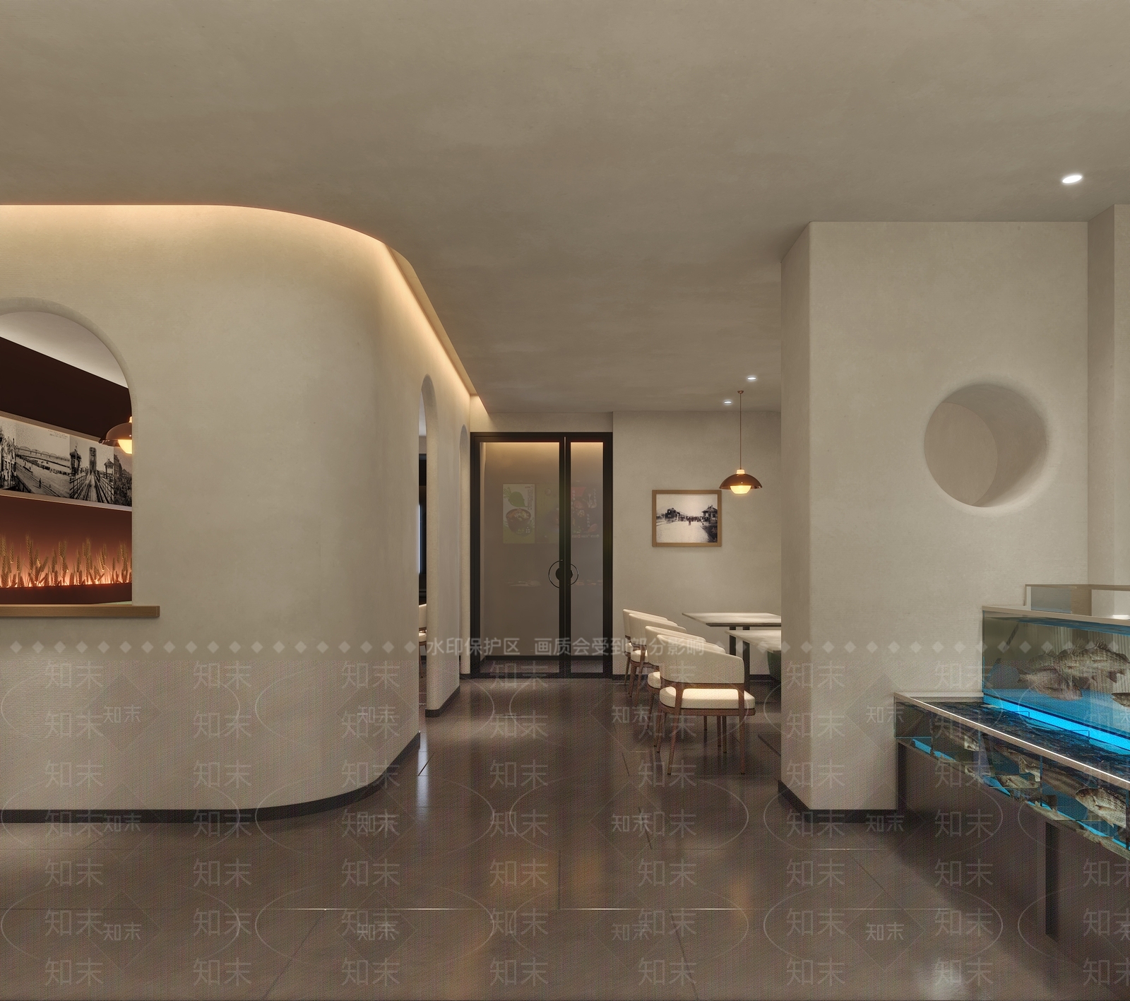 侘寂快餐店3D模型下载【ID:1214117288】